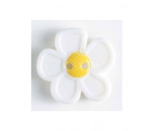 Nasture margareta, poliamida, 20 mm, alb - Dill 280849